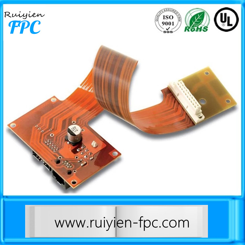 Digital gedruckte Aluminium PCB / PCBA-Baugruppe, SMT-Verarbeitung flexibler FPC