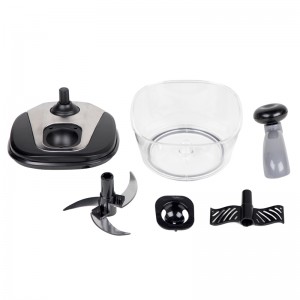 Gemüsesalat des schwarzen Gemüses des Multifunktions- und Fruchthandschneiderreißwolfs