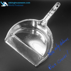 Akbrand Semicircle Kehrschaufelbürste mit silberbeschichtetem, langem Griff