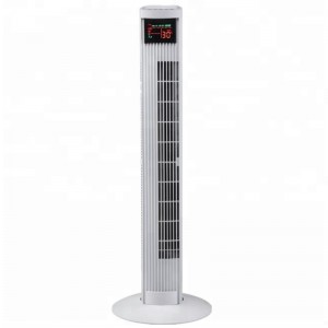 elektrischer Turmventilator LCD-Bildschirme Ferngesteuerter Lüfter 120CM ohne Flügel CB CE SAA KC D36-1