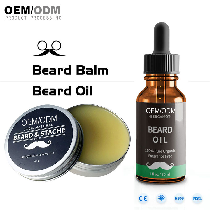 Eigenmarken-natürlicher organischer Bart-Sorgfalt-Balsam für Bart-Wachstums-Creme
