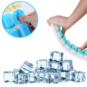 Robuste, einfach zu lösende 14-Ice-Tabletts aus Silikon