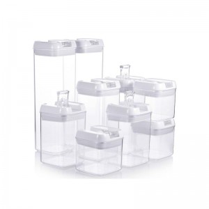 9 Stück Luftdichter Vorratsbehälter für Lebensmittel