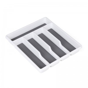 5 Fächer Besteckschublade aus Kunststoff