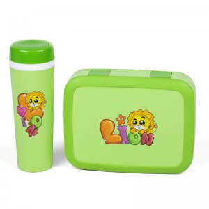 Auslaufsichere 4-Fach-Kinder-Lunchbox im Bento-Stil