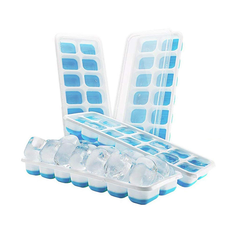 Robuste, einfach zu lösende 14-Ice-Tabletts aus Silikon