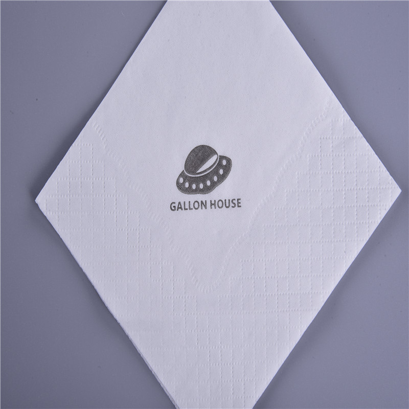 Cocktailpapierservietten mit personalisiertem Design für Restaurants