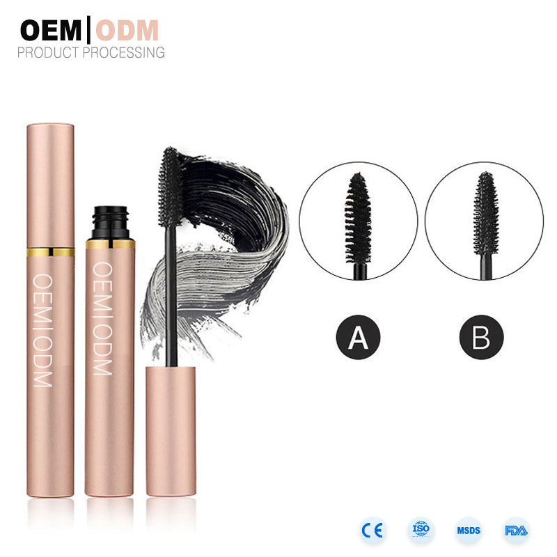 Oem Private Label Augen Make-up wasserdicht Mascara organische 4d Faser Wimpern Mascara