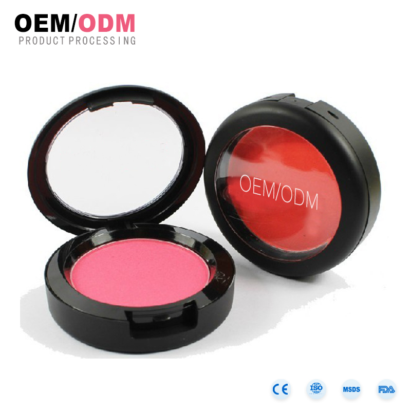 OEM Face Makeup Private Label langlebig wasserdicht erröten einzelne Farben Matte Pappe Rouge