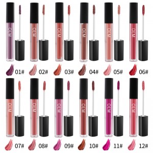 Private Label Hochwertige Colorpop Matte Lipgloss Flüssiger Lippenstift OEM Lipgloss