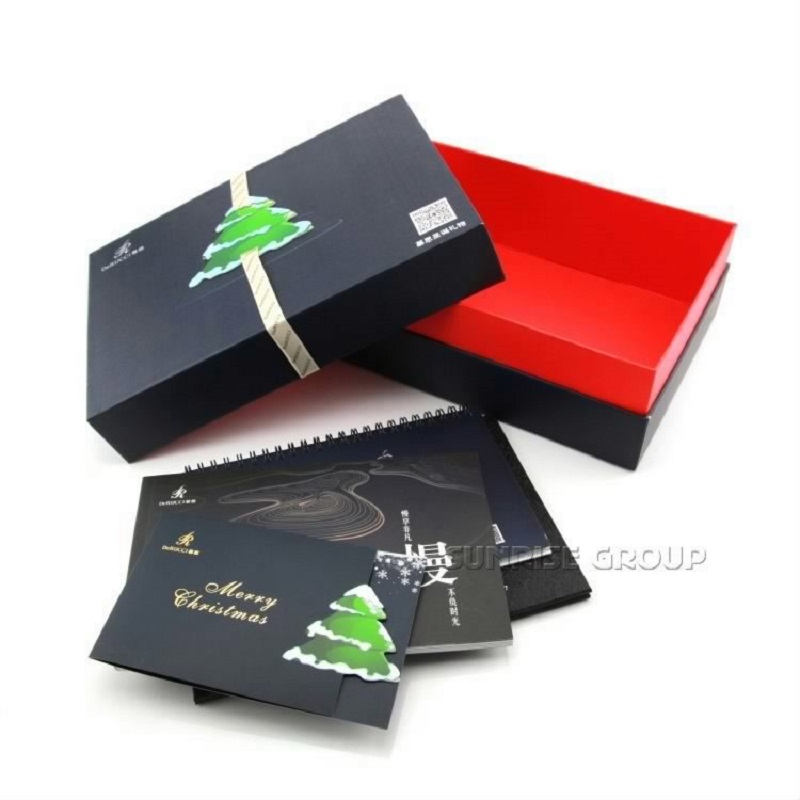 China Factory Direct Wholesale Benutzerdefinierte Logo Druckpapier Weihnachtsgeschenkbox