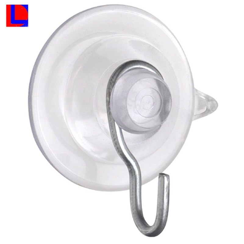 Transparenter PVC-Saugnapf aus starkem Vakuumglas