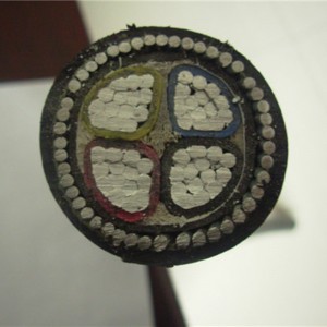 Electric Power Xlpe gepanzertes Aluminiumkabel / 4 gepanzertes Kabel