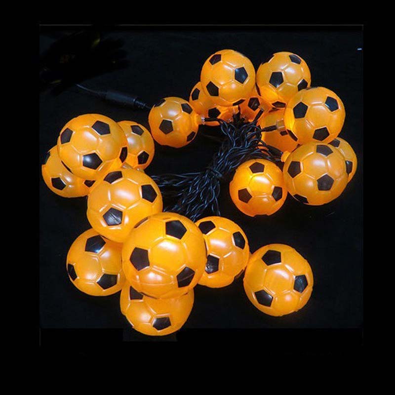 Ball-Schnur des Fußball-LED beleuchtet Dekorationen für Weihnachten / Feiertag