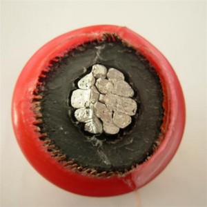 15KV 8.7 / 15KV Xlpe Kupferkern MV Stromkabel mit metallischer Rüstung