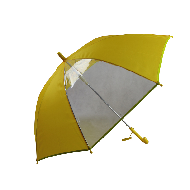 ausgefallenes Design mit einer Platte Klarer POE Transparenter Kinderschirm