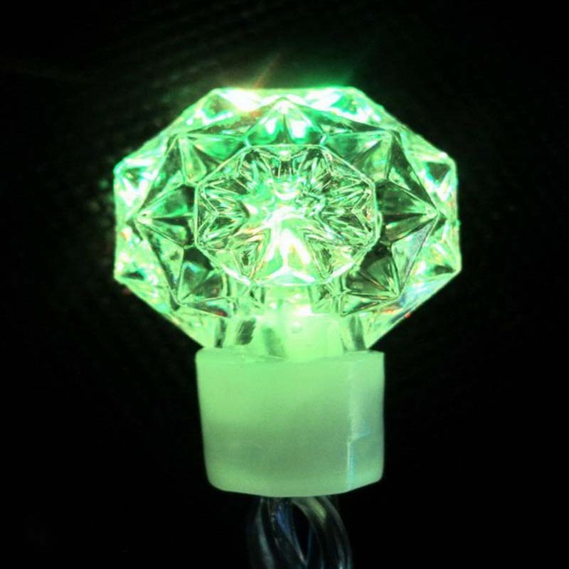 RGB LED Lichterkette Diamant / Schneeflocke Dekorative LED-Weihnachtsbeleuchtung
