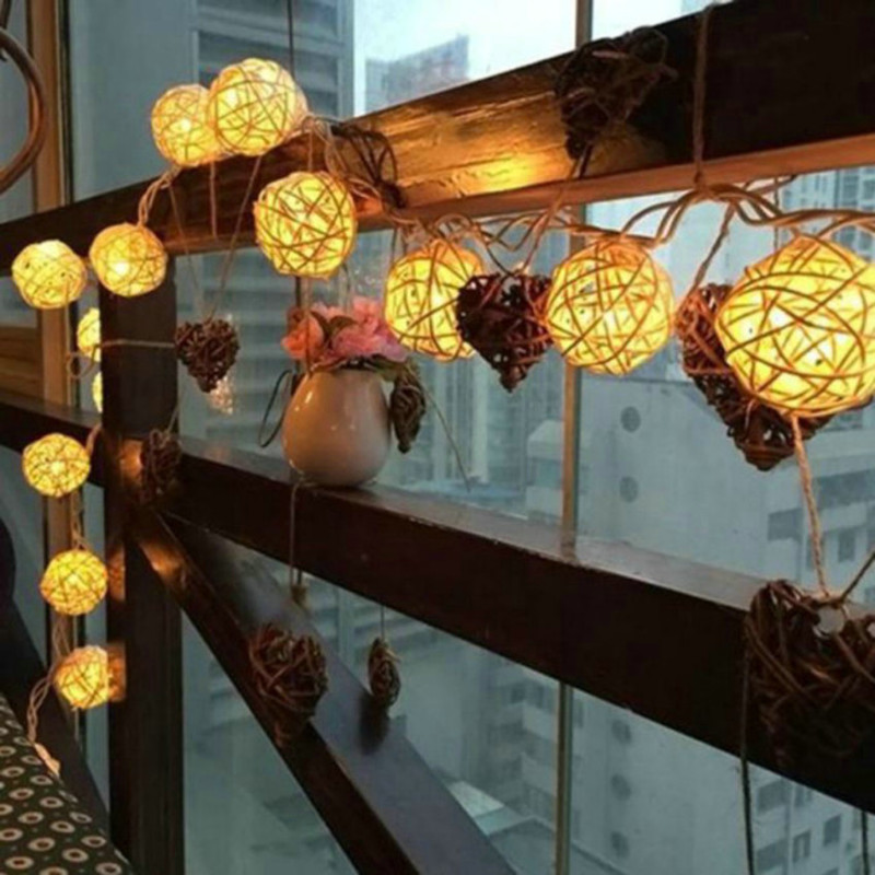 10 led lichterketten 1,2 mt märchen girlanden powered outdoor warmweiß für weihnachten festival hochzeit party dekoration