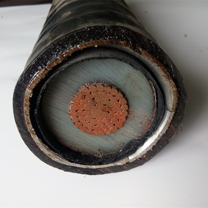 800mm2 kompakte, rundverseilte Hochspannungskabel mit Wellenleiter