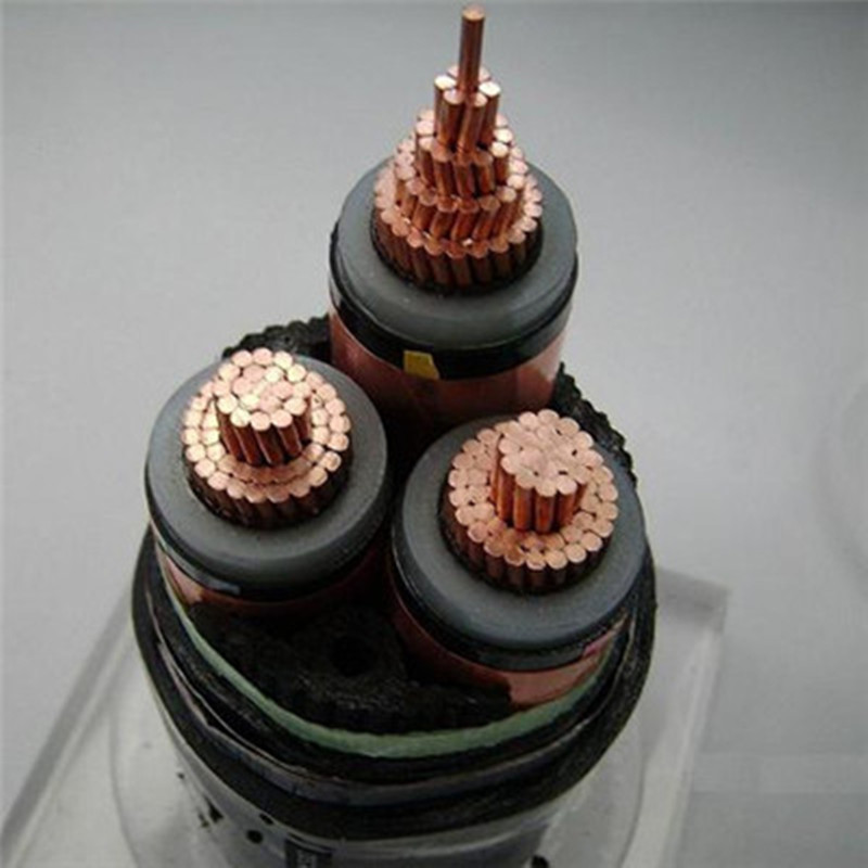 15kv 3 Core 185 Quadratmeter 33kv U-Bahn-Kabelhersteller PVC-Mantel