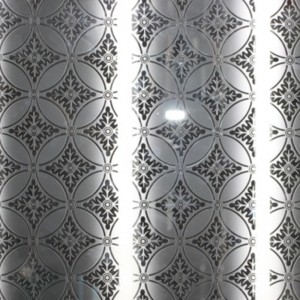 KLARE SÄURE GEÄTZTE GLAS