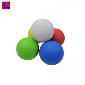 Qualitativ hochwertige Größe 100 mm schwarzer Vollgummiball