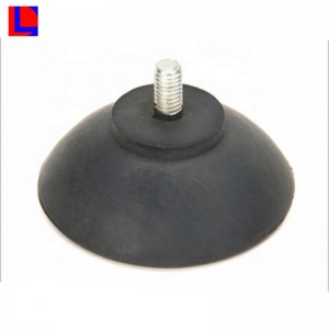 Kunststoff-transparente PVC-Saugnäpfe mit Schraube, Gummisauger