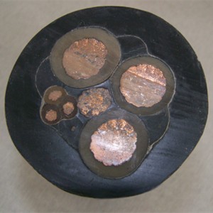MV 3 / C CU 15KV 220NL-XLPE 133% TS ARMOR-X PVC-Kabel