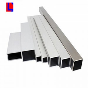 Großhandelsaluminiumpfostenaluminium rundes / quadratisches Rohr