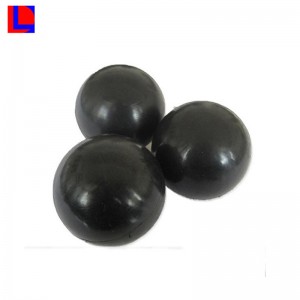 Benutzerdefinierte Größe 20 ~ 90 Shore Härte feste Gummibälle bunte Gummiball