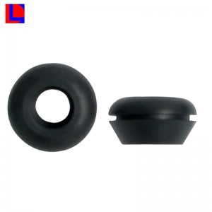 OEM Customized Moulded Standard Schwarz Farbe Kabel Gummitülle