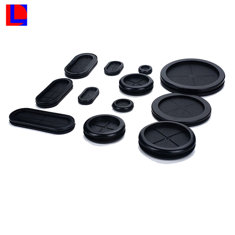 OEM Customized Moulded Standard Schwarz Farbe Kabel Gummitülle