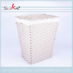 100% PE-Rattan-Aufbewahrungsbehälter oder -korb