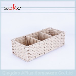 Hochwertiger Aufbewahrungskorb aus 100% PE-Rattan