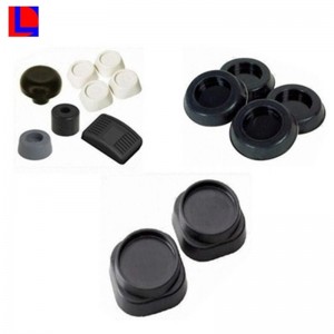 Hochwertiger schwarzer NBR-Rundfußgummi für Stühle oder Schreibtisch