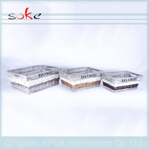 Geflochtener Aufbewahrungsbehälter aus PE-PE-Griff