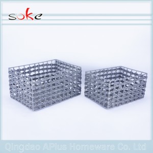 Home Containers PE geflochtener Korb aus Rattan