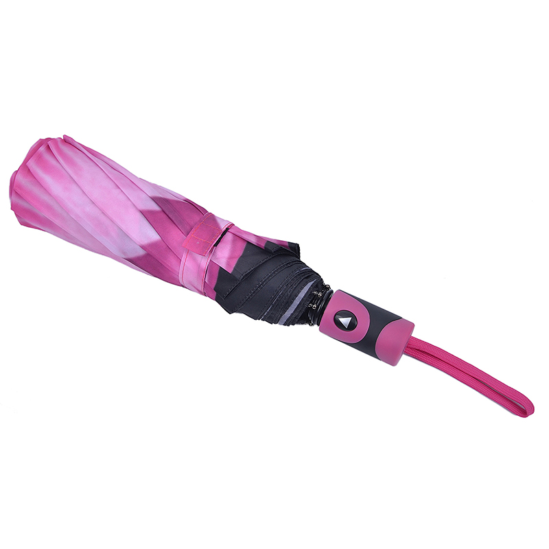 Werbeartikel mit dem besten Produkt Auto Open-Funktion 3-fach Regenschirm UV-Schirm