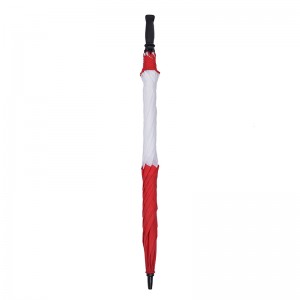 China Regenschirm Doppelschicht TOP Supplier 30inch 8ribs Golfschirm mit Logo-Druck