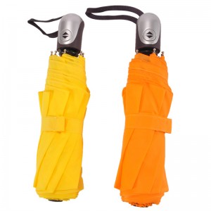 automatischer faltbarer Regenschirm automatischer offener und geschlossener Regenschirm Werbegeschenk mit 3 Falten