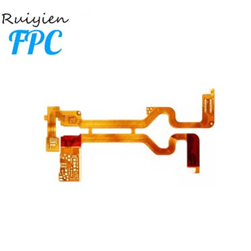 Doppelseitiges Polyimid Flexible PCB FPC Kleines flexibles gedrucktes Kamera-Modul OEM ODM cem-3 elektronische FPC-Flex-Leiterplatte