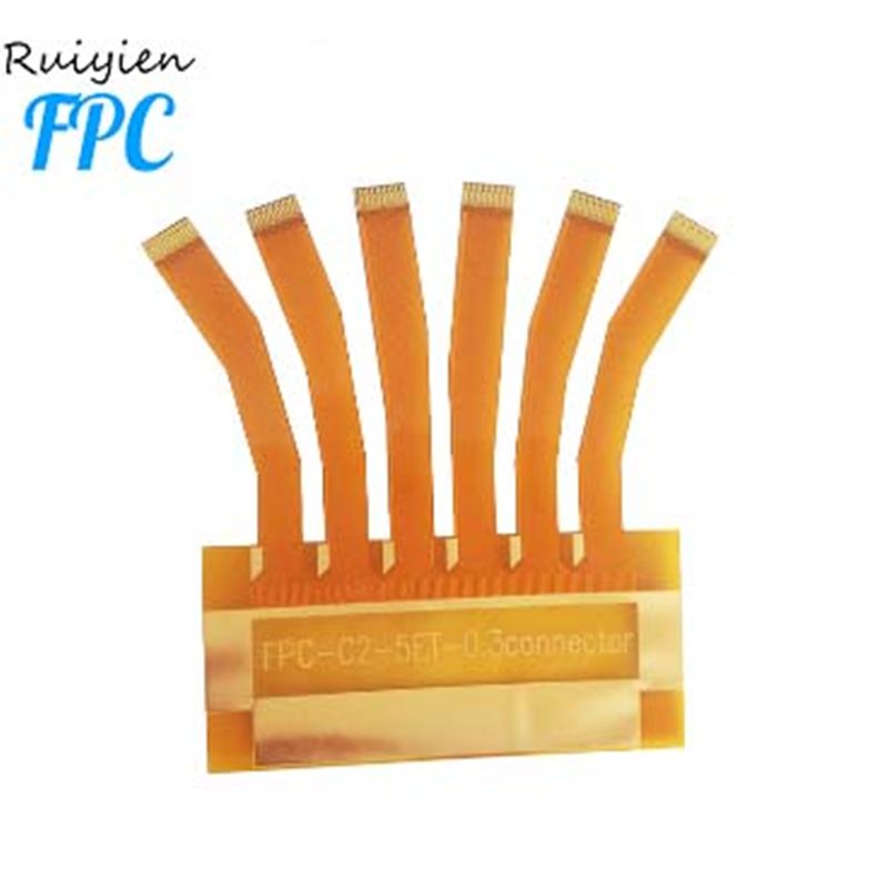 Doppelseitiges Polyimid Flexible PCB FPC Kleines flexibles gedrucktes Kamera-Modul OEM ODM cem-3 elektronische FPC-Flex-Leiterplatte