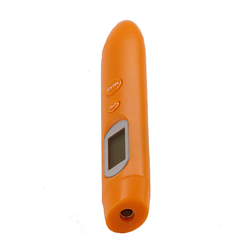 Neue Produkte 2019 Chinesische Fabrik Ohr- und Stirn-Infrarot-Thermometer mit grün-orangeroter Hintergrundbeleuchtung
