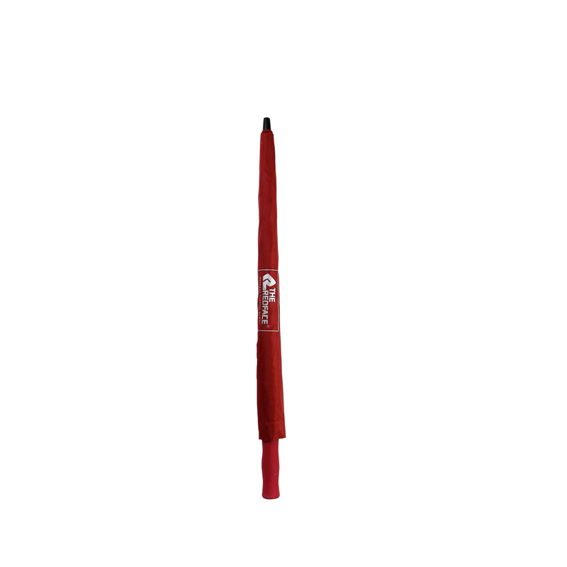 Pongee 190T Langer Schaft Automatische Art Benutzerdefinierter Golfschirm mit Logo
