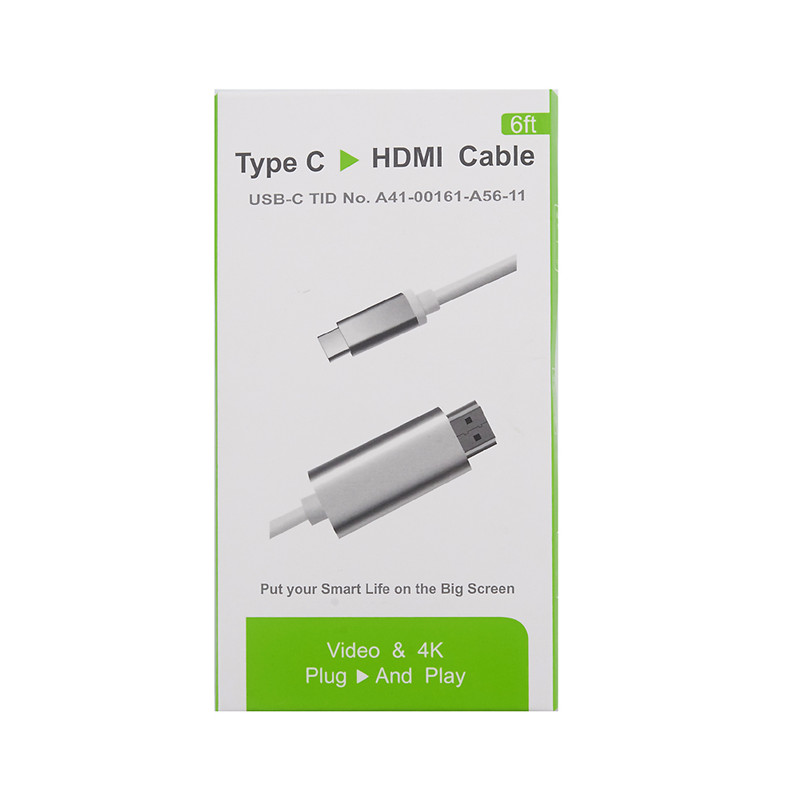 USB-Typ c zu HDMI-Stecker-Konverter ABS-Gehäuse Code: FEF-USBIC-013