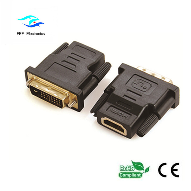 DVI (18 + 1) Stecker an HDMI Buchse Adapter Code: FEF_HD-001