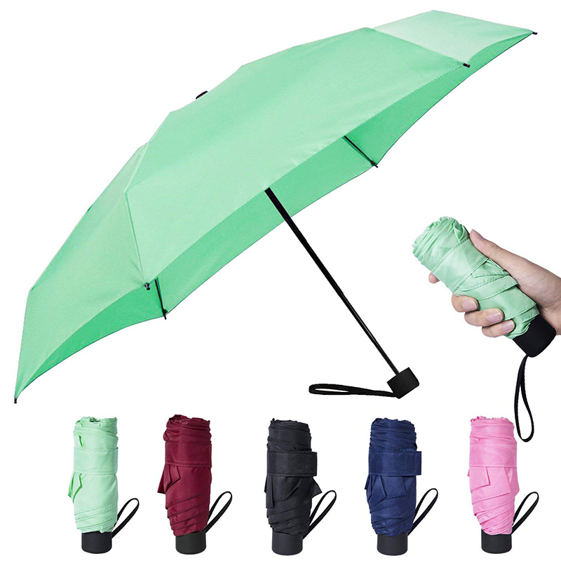 Metal frame Smaller 5 Regenschirm mit Regenschirm für Damen Sonnenschirm