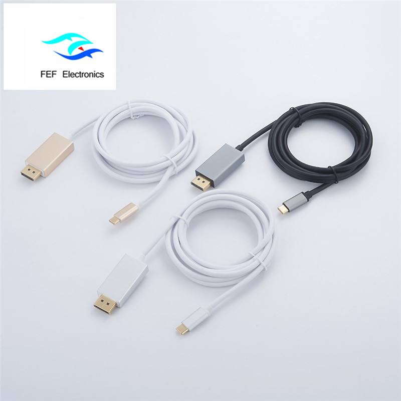 USB TYP-C zu Mini Displayport Stecker-Konverter ABS-Gehäusecode: FEF-USBIC-014