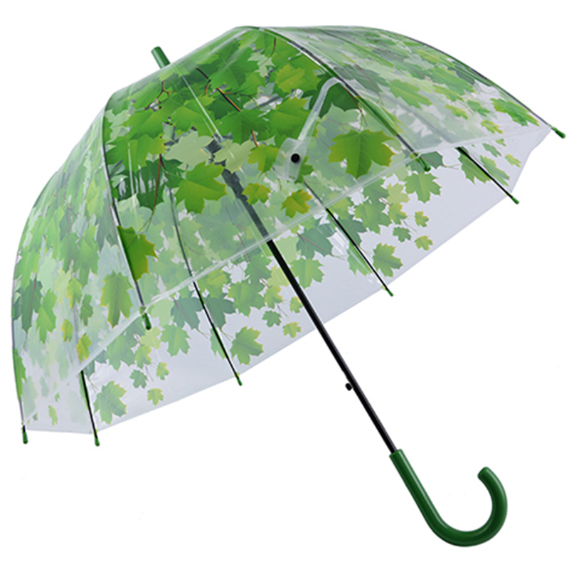 Clear Kinder am besten bewertet Großhandel Markt Kuppel Form Geschenke POE Material benutzerdefinierte Regenschirm