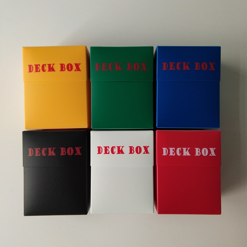 80+ Poly Black Deck Box für Pokemon / Yu-Gi-Oh und Magic Card